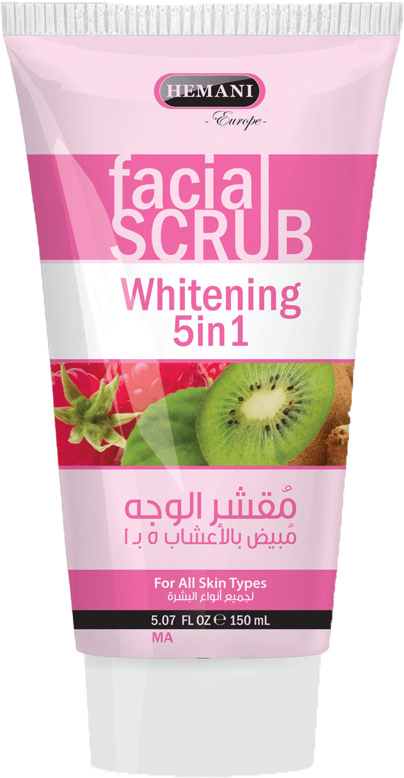 Facial Scrub 150ml - Whitening - 5 in 1